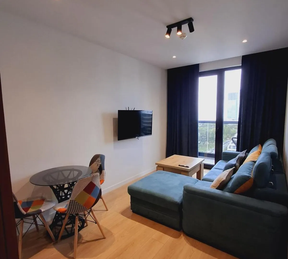 Bright Apart Near The Park Bedroom And Living Batumi Apartment